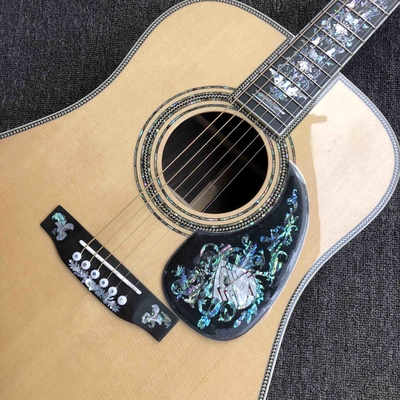 Personalizado AAAAA D100AA hecha a mano de madera sólida Vintage D Dreadnought D100A Guitarra acústica de lujo proveedor