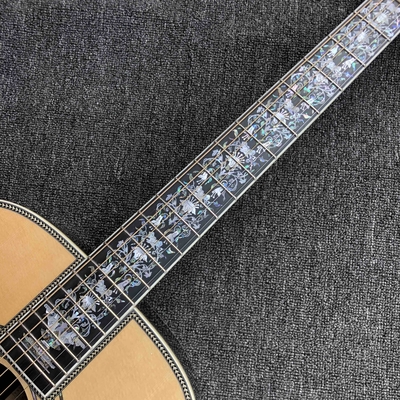 Personalizado AAAAA D100AA hecha a mano de madera sólida Vintage D Dreadnought D100A Guitarra acústica de lujo proveedor