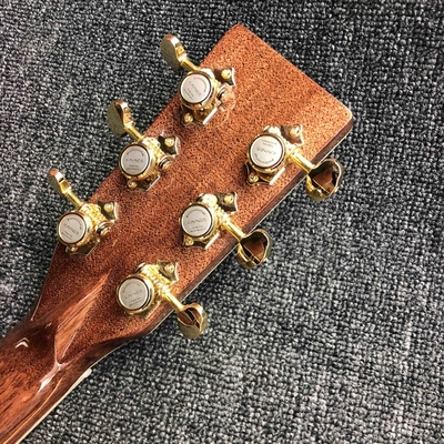 Personalizado AAAAA D100AA hecha a mano de madera sólida Vintage D Dreadnought D100A Guitarra acústica de lujo proveedor